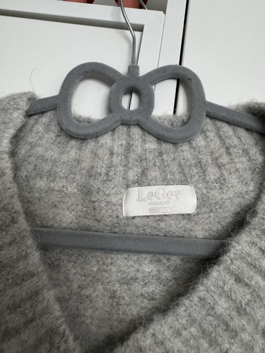 Къс пуловер от вълна алпака Leger by lena gercke