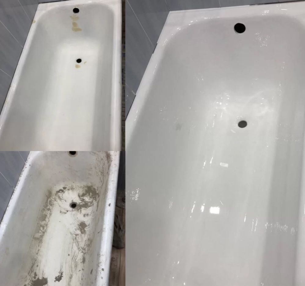 Реставрация ванн , ремонт ванн, покраска ванн