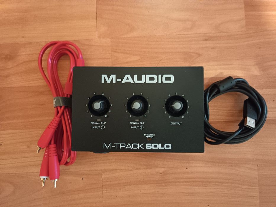 Placa Audio M-Audio Track Solo