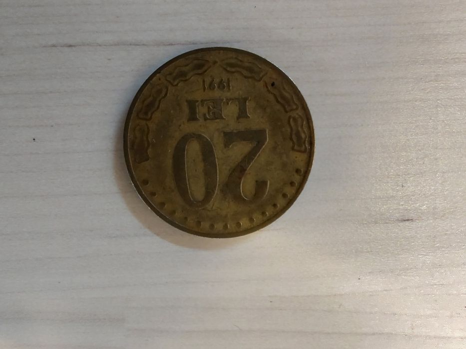 Moneda 20 LEI Stefan cel mare
