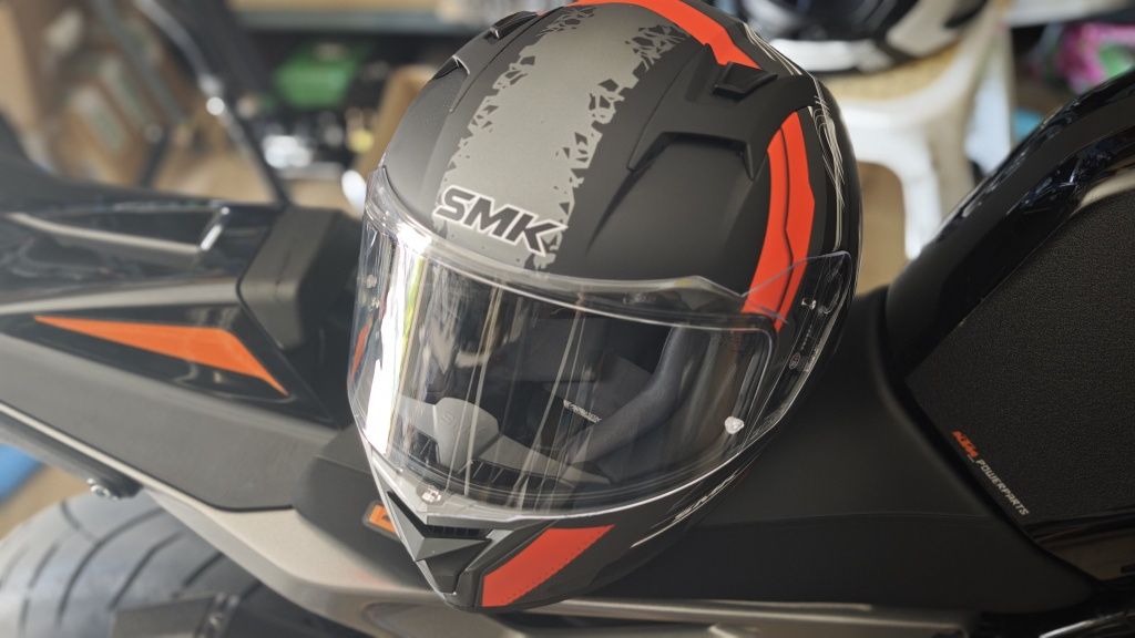 Мото Каска SMK Stellar Swank L + тъмен визьор
