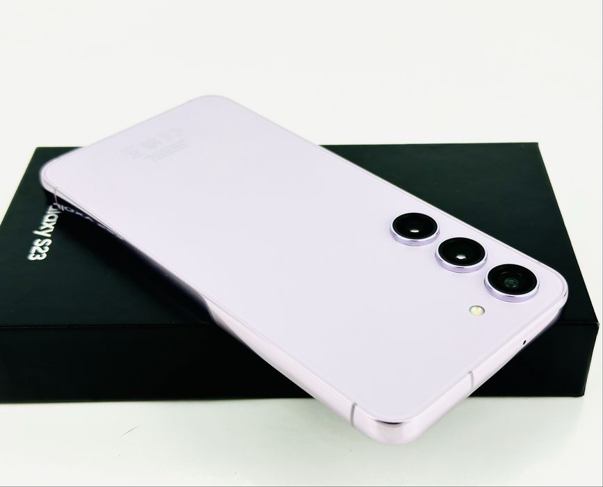 Samsung Galaxy S23 5G 256GB 8RAM Lavender Перфектен! Гаранция!