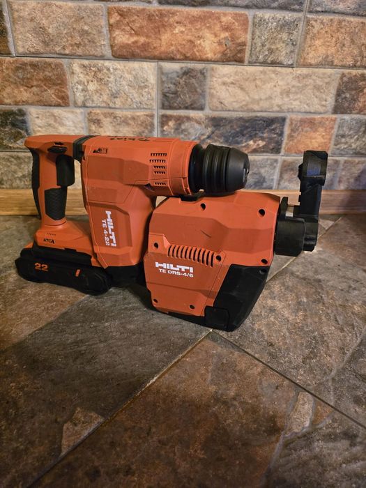 Rotopercutor Hilti TE6 și  TE4 cu aspirator