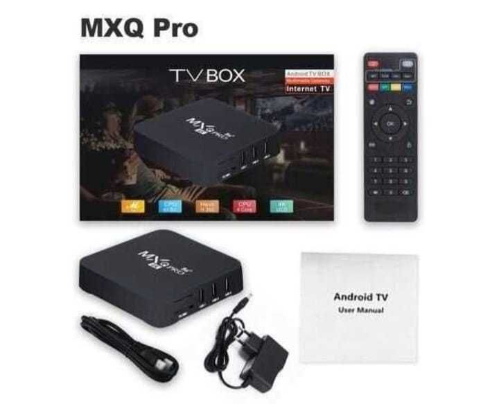 4K tv box MXQ PRO ТВ БОКС за онлайн телевизия