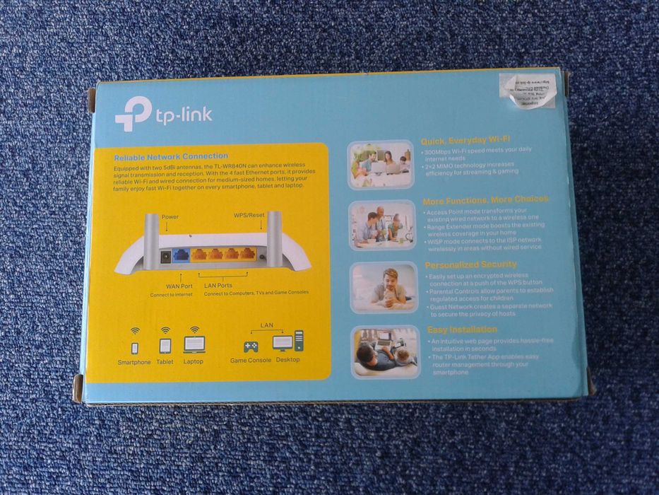 Рутер TP-Link TL-WR840N