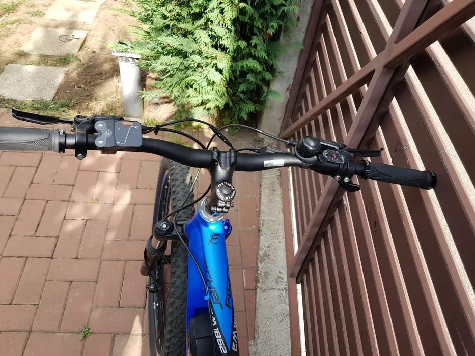 Vand bicicleta electrica Fischer EM1862 albastru sidefat