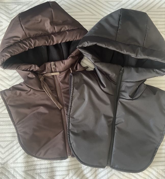 Манишка до -15 очень теплая!