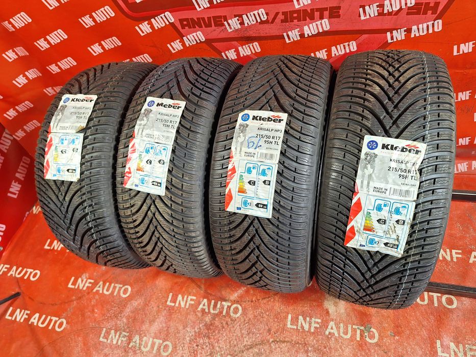 Anvelope de IARNA - 215/50/17 - KLEBER - NOI - DOT 2019 !