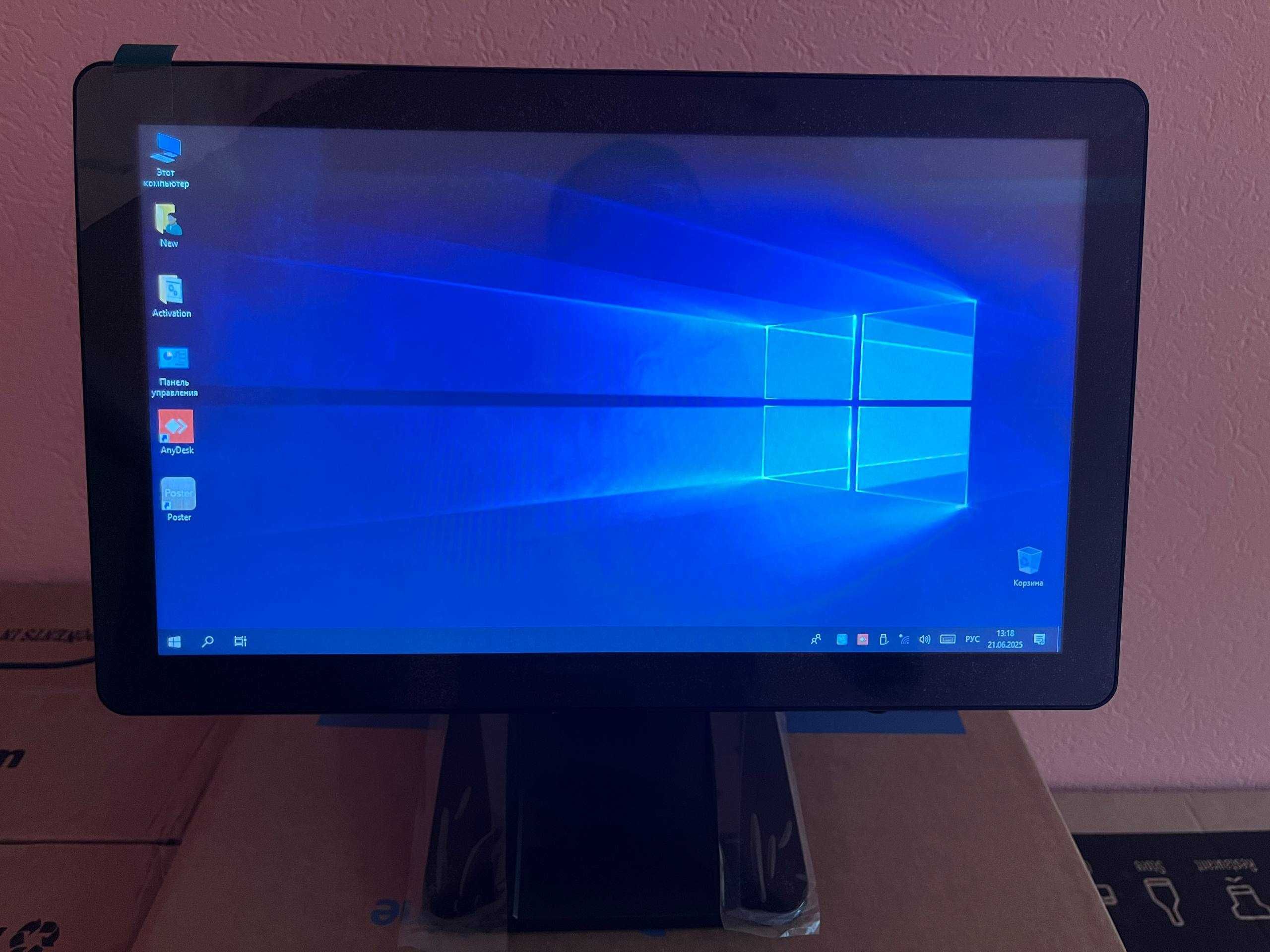 POS моноблок (monoblok) сенсорный для ресторанов core i5 3gen 8/128 GB