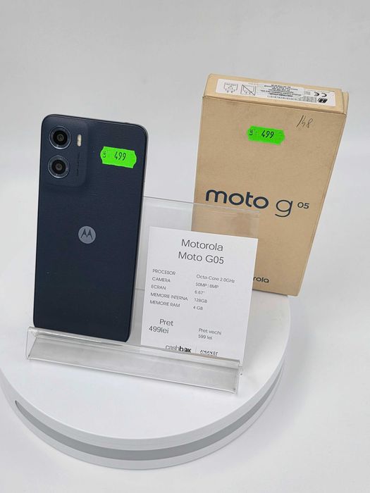 Garantie 24 luni Motorola Moto G05 256GB Nou CashBox