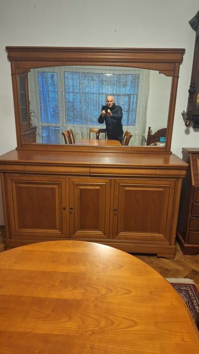 Set mobilier sufragerie din lemn de cires