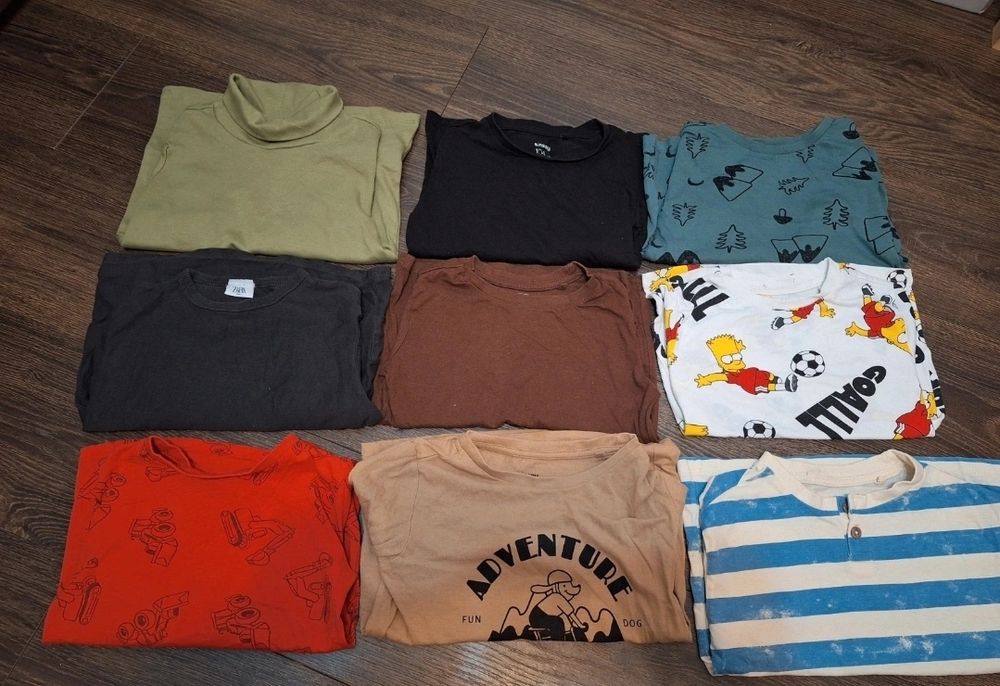 Lot bluze subțiri baiat, marimea 104