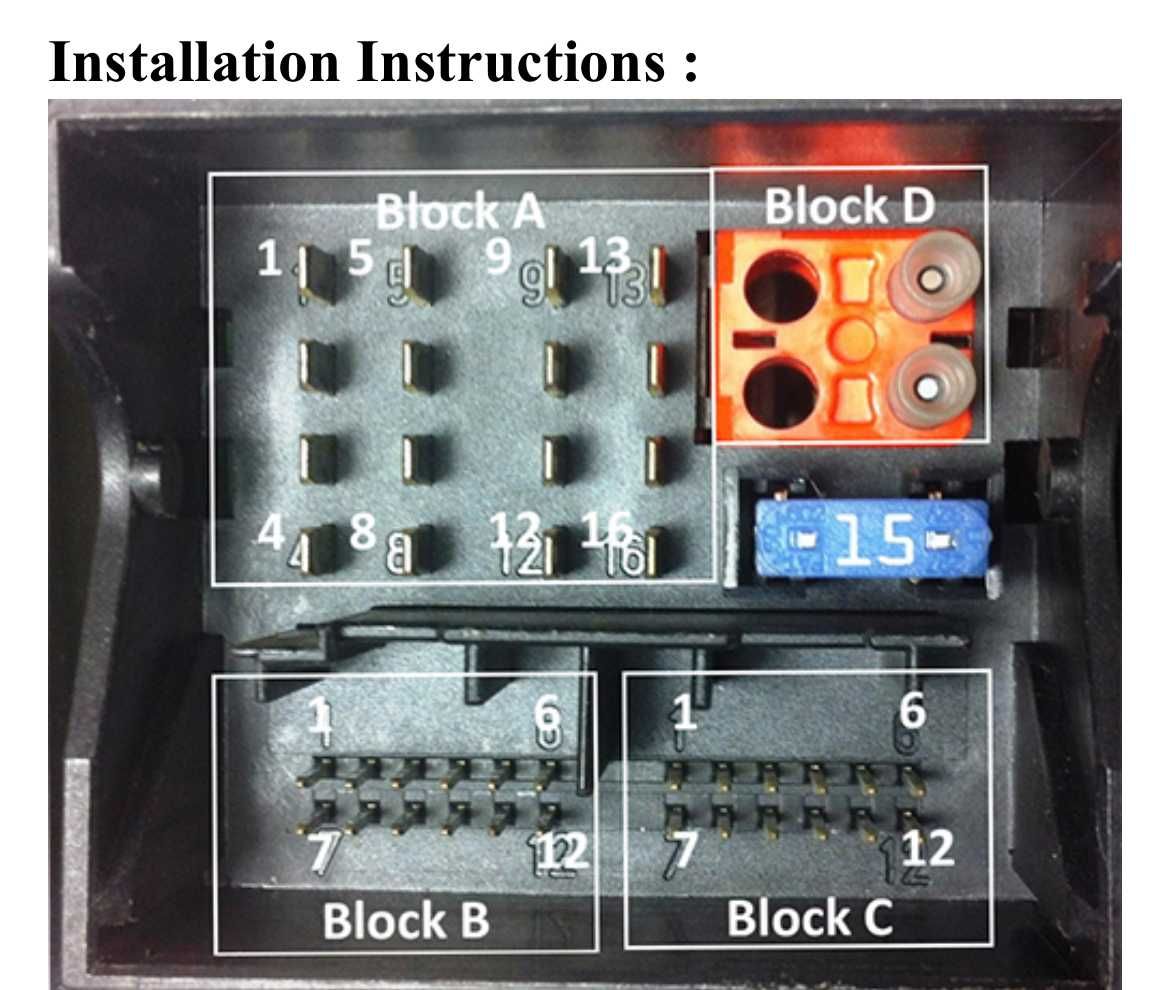 Interfata Bluetooth, mufa 40 pini, Volkswagen, Audi Skoda model SL750