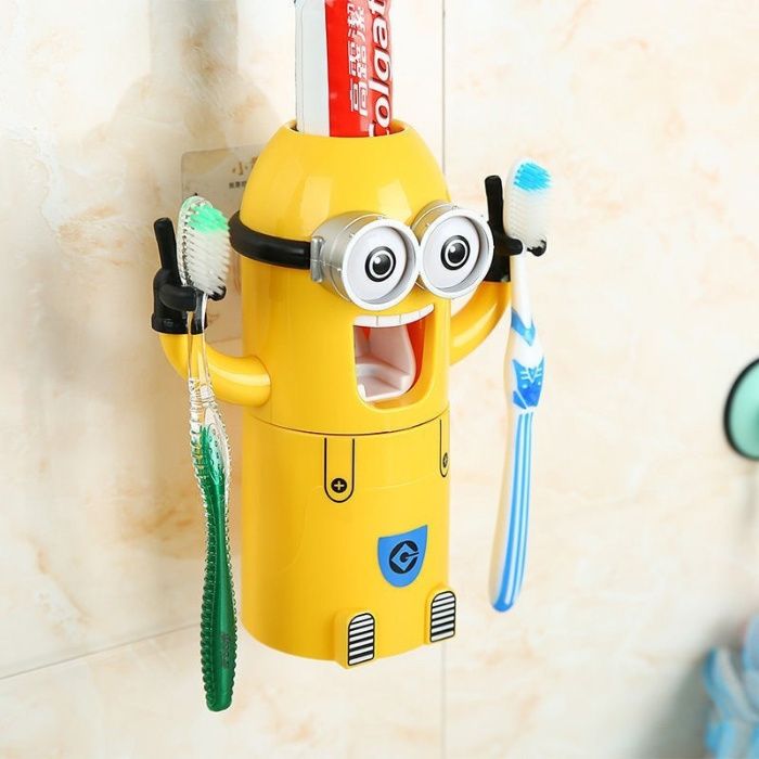 Миньон диспенсър за паста за зъби