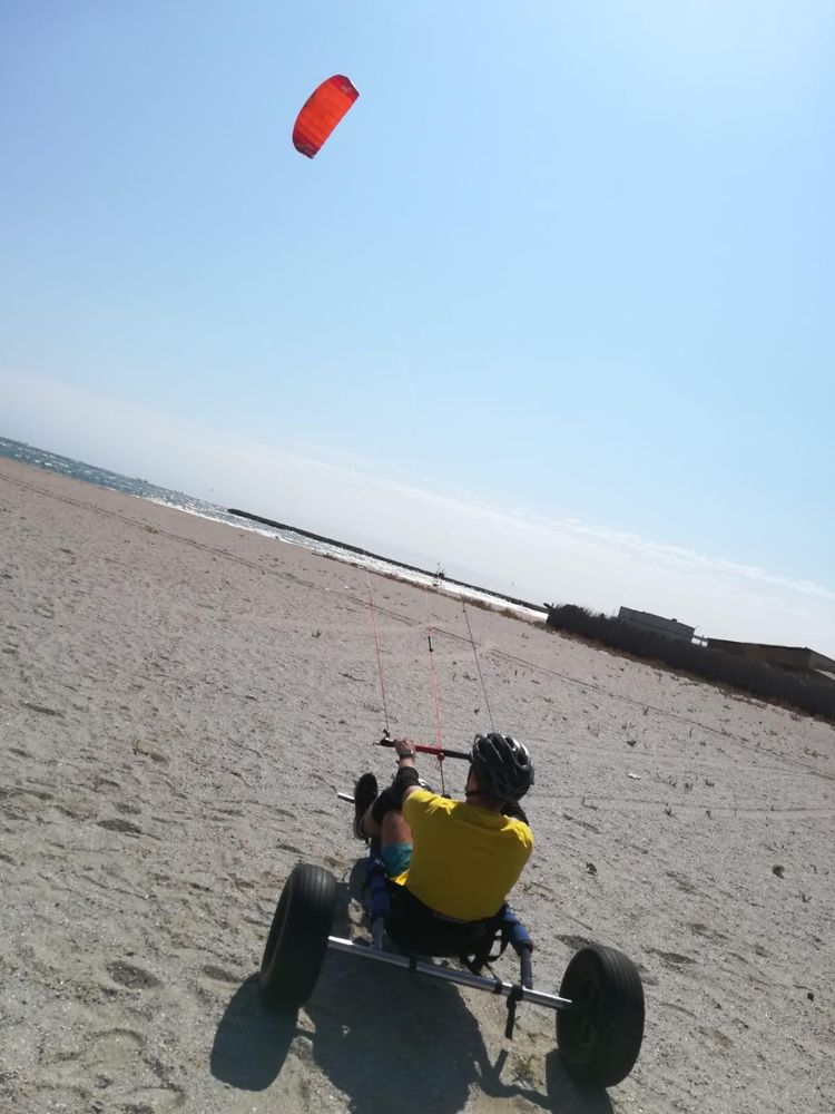 Buggy Peter Lynn kiteboard