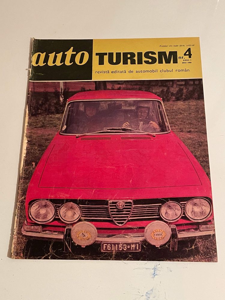 Revista Autoturism anul 1969, nr 1-11 primul an de aparitie