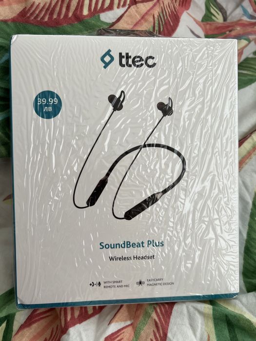 Слушалки Ttec Soundbeat Plus Black