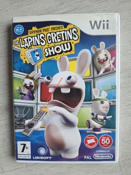Rayman Raving Rabbids TV Party Wii Nintendo Wii