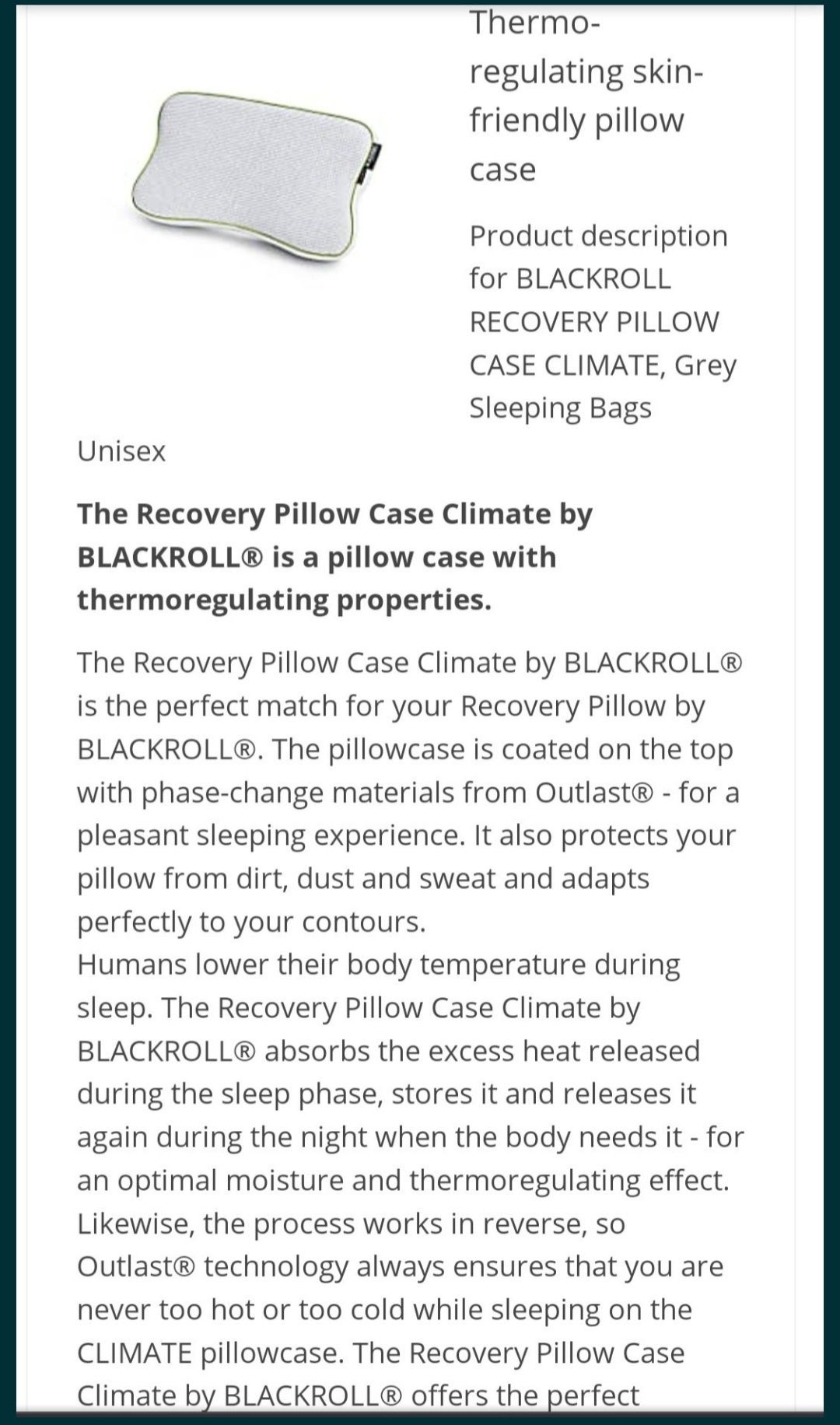 Oferta!Perna de recuperare Black Pillow Recovery de la 500 lei