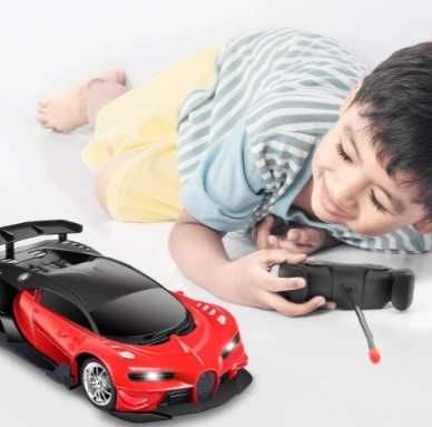 Състезателна детска кола Bugatti с акумулаторна батерия и дистанционно