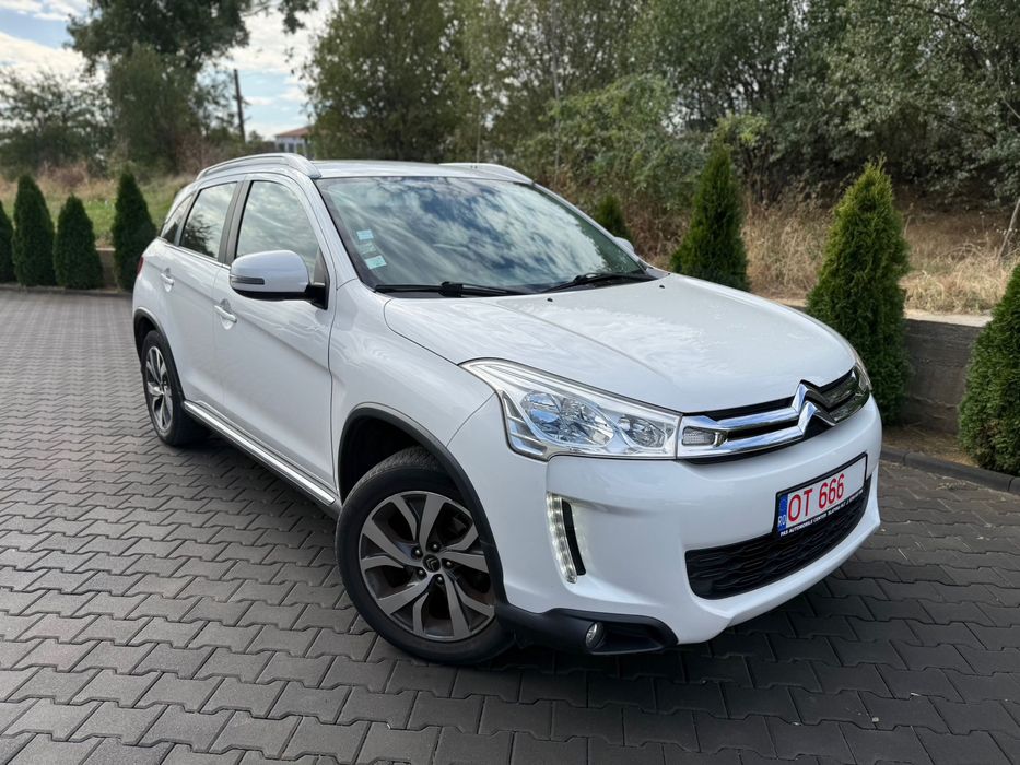 Citroen C4 Aircross 1.6HDI 115Cp model 2014 jante 18 piele consum 5%