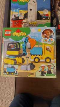 Sigilat LEGO DUPLO 10931 " Camion si excavator pe senile" 20 piese