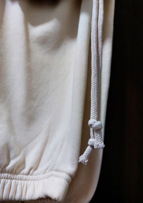 Pantaloni crem sport trening damă Sinsay XL