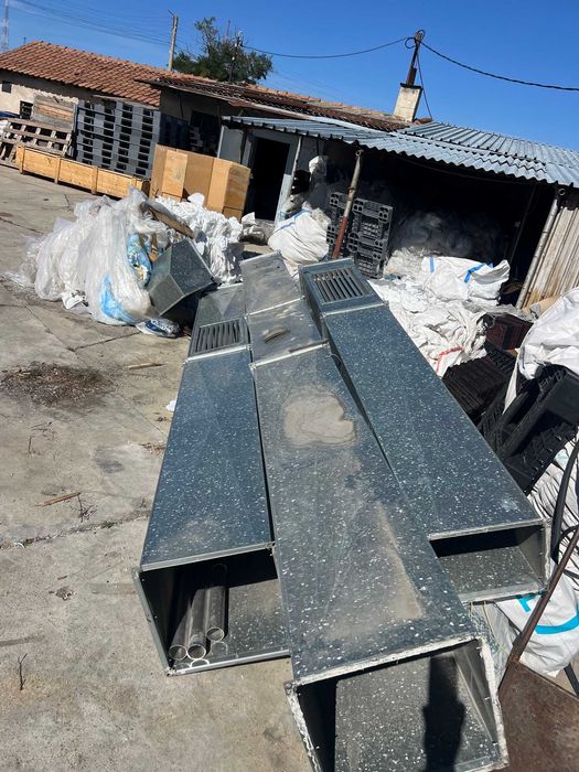 Въздуховоди за вентилация 40см Х 40 см