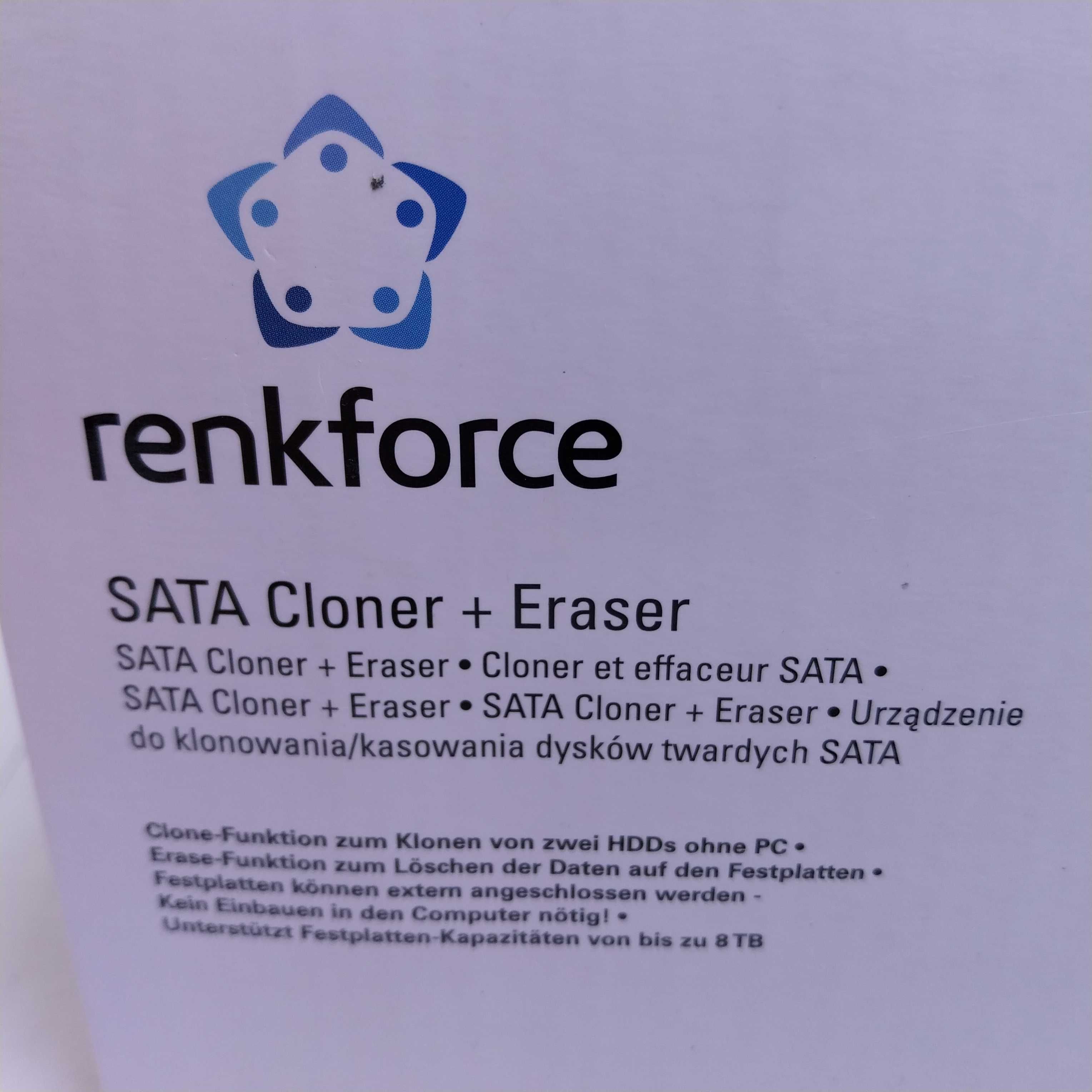 НАЙ ДОБРАТА ОФЕРТА Докинг станция Renkforce SATA Cloner + Eraser