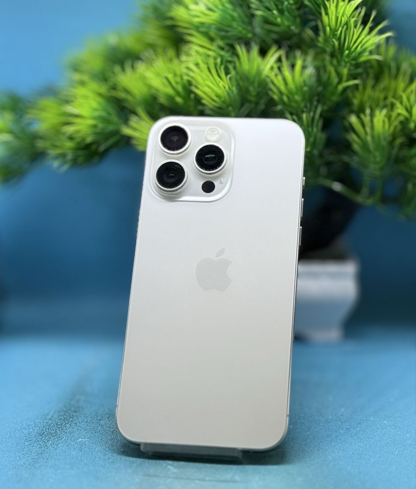 Apple iPhone 15 Pro Max, 256GB, 5G, White Titanium