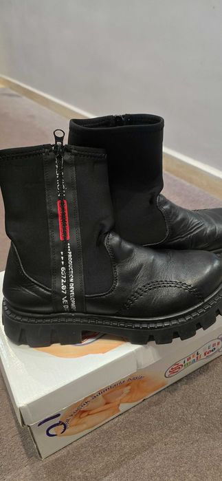 Детски боти от естествена кожа номер 36