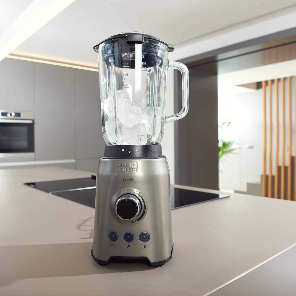 Блендер Black & Decker BXJB1200E, 1200W, 1.5л. Стъклена Кана