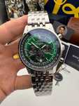 cceas barbat breitling navitimer silver-green