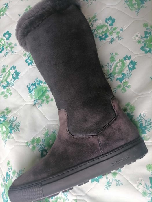 Ботуши зимни италиански естествена кожа