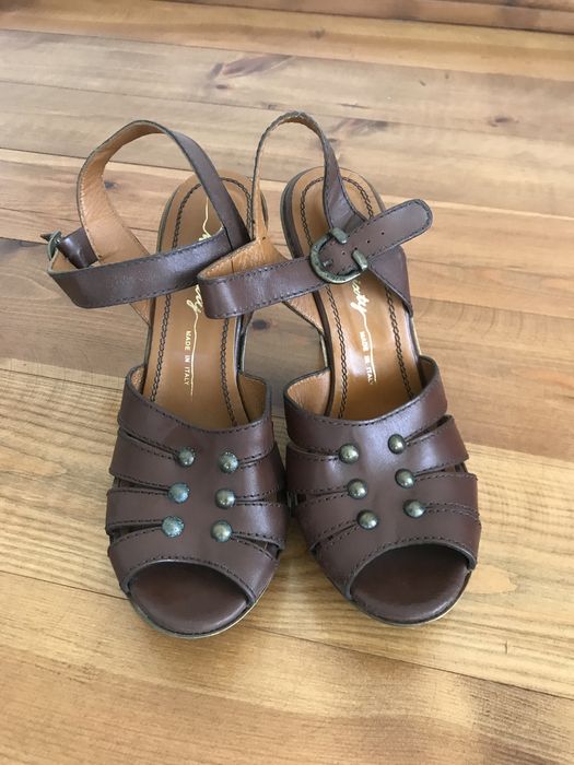 Дамски обувки естествена кожа Miss Sixty 2 чифта /нови и използвани/