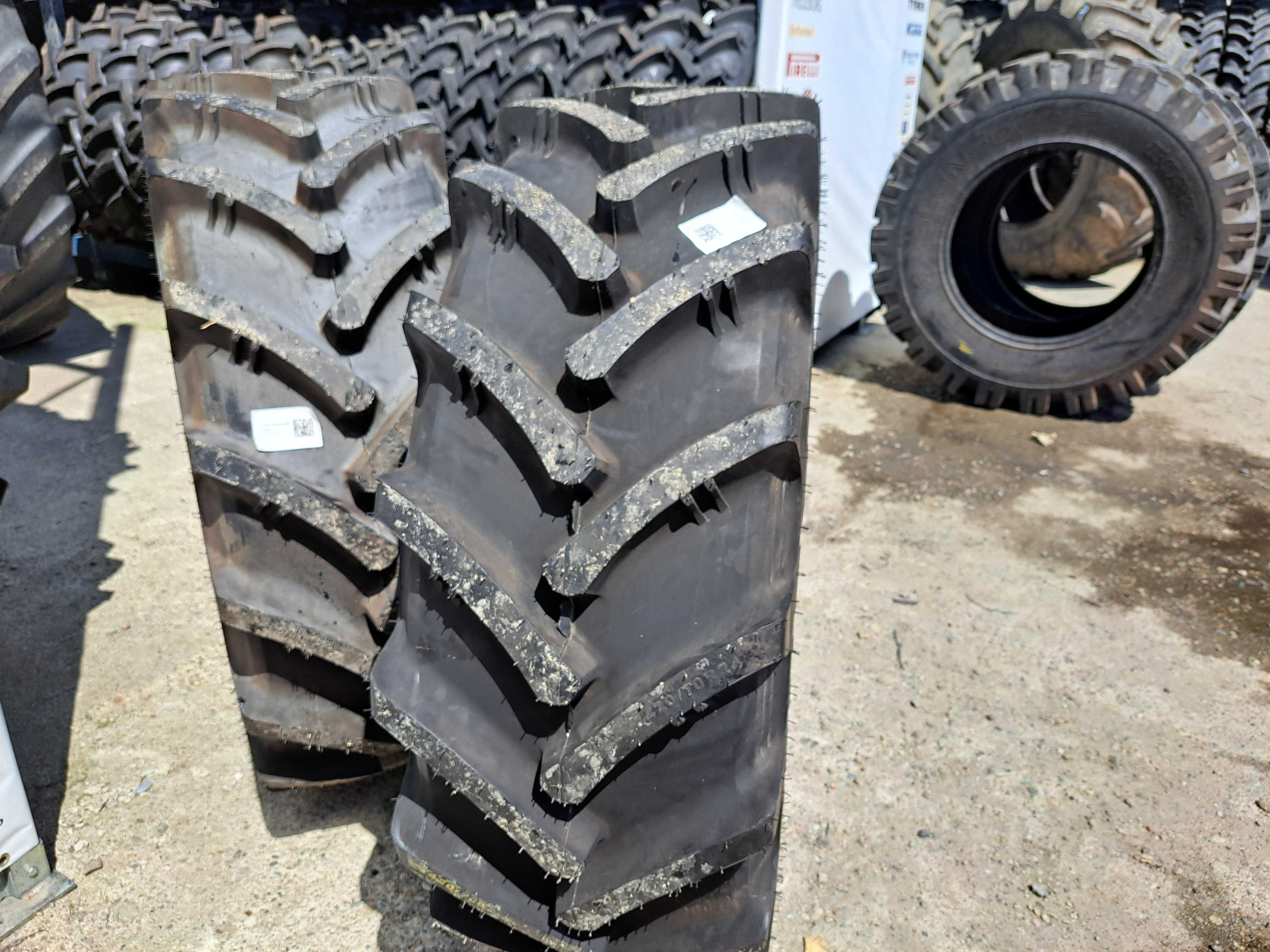 Anvelope noi 420/70R24 marca ASCENSO cauciucuri tractor FIAT, SAME