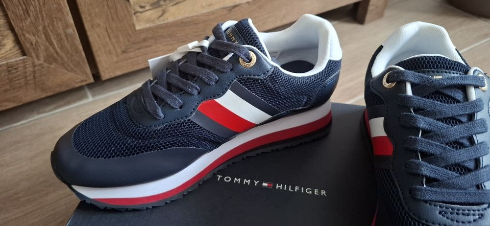 Adidasi sneakers femei, dama, Tommy Hilfiger Sporty, EUR 36, 23cm, NOI