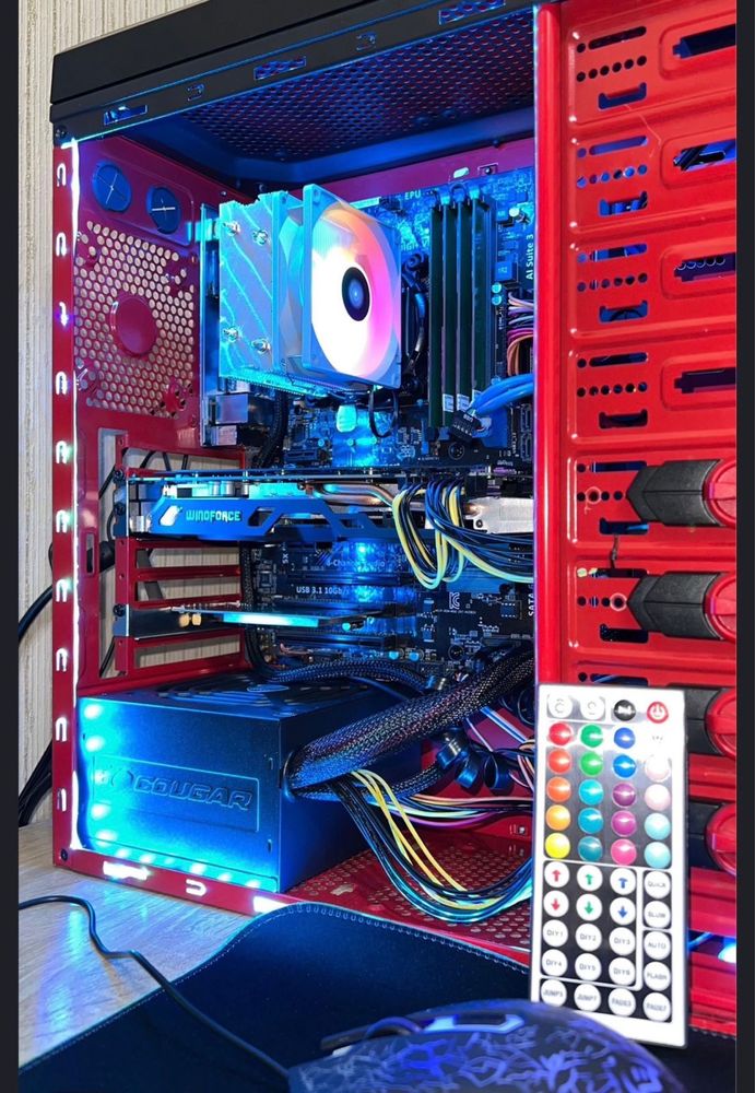 Игровой компьютер Core i5/16GB/SSD/HDD/GTX 960-4GB + 24 дюйм монитор