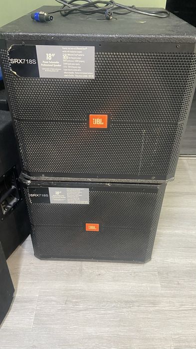 Колонки саббуфер jbl srx718s 700w