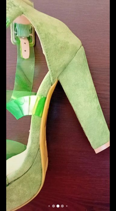 Sandale dama cu platforma și toc gros