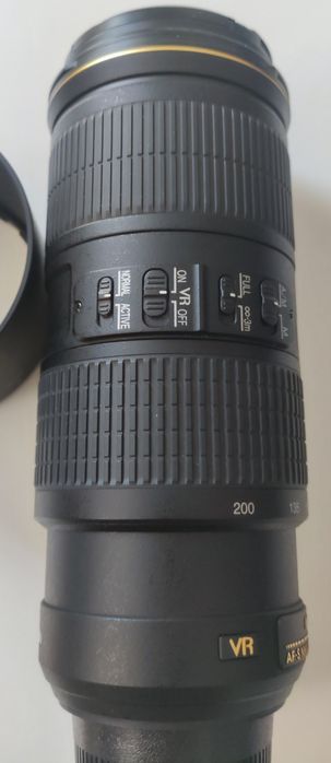 Обектив Nikkor AF-S 70-200/4 G ED VR N за Nikon DSLR