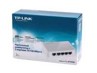 Настольный коммутатор TP-Link TL-SF1005D 5-портовый 10/100 Мбит/с