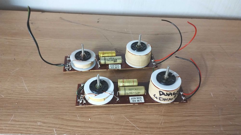 pt muzica set filtre Dual 2 cai 4-8 ohmi crossover