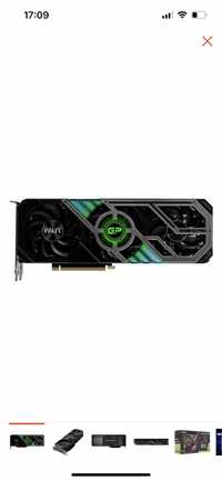 Видеокарта palit 3070ti