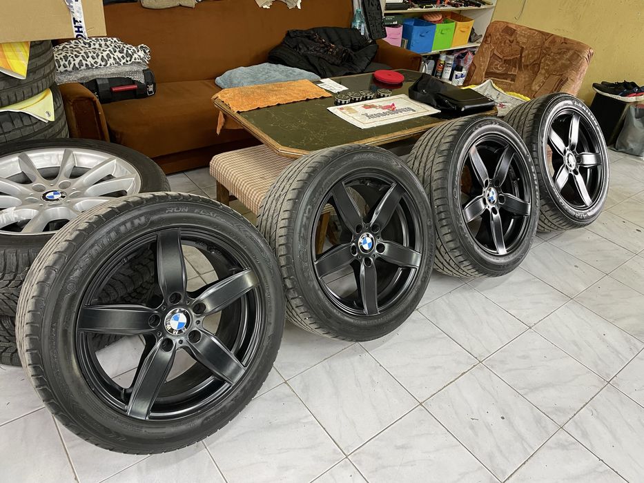 Оригинални БМВ джанти 17”+  гуми 225/50/17 !