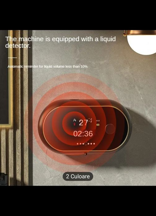 Dozator cu dispensar de sapun automat cu senzor IARMAC, 500 ml, spuma