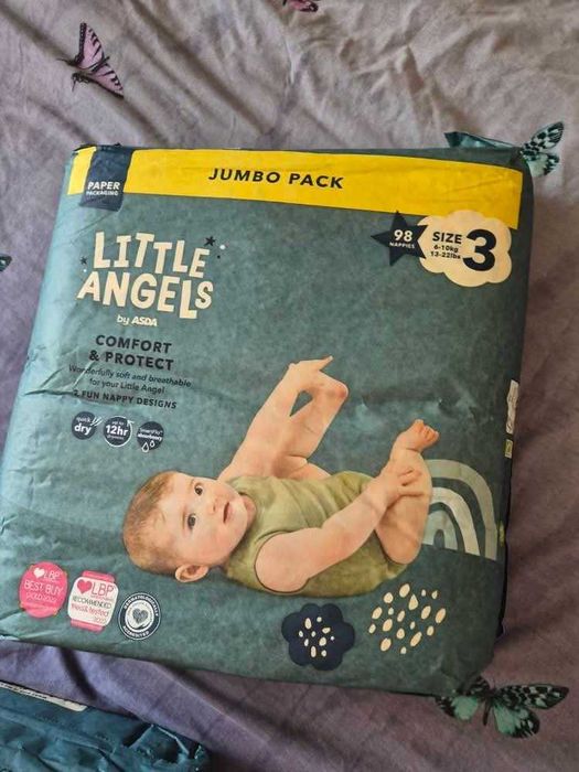 3 пакета памперси Тройка