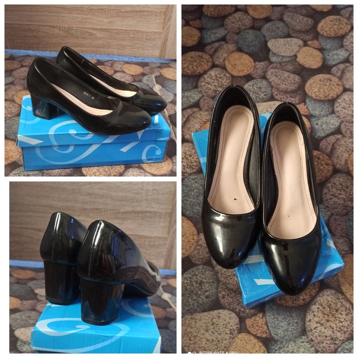 Туфли лакированные, БУ, 36р, район Алматы-1