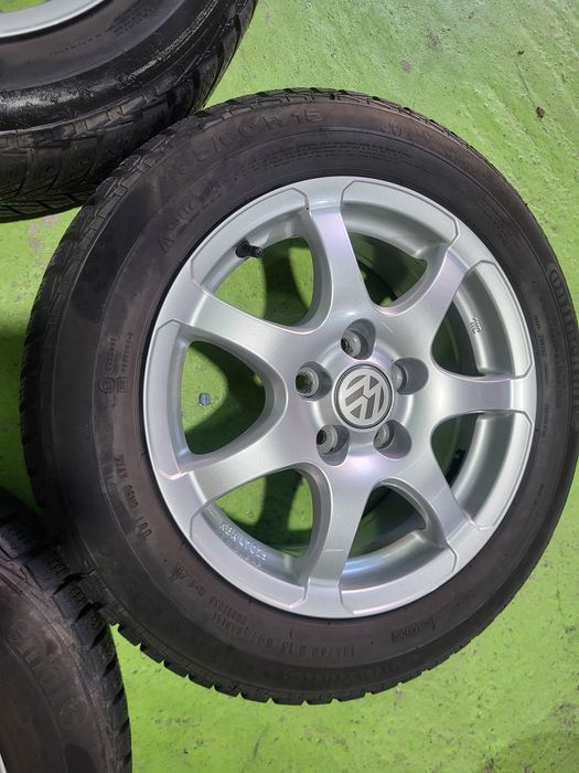 15 5x100 Vw Polo Skoda Seat лети джанти 5х100