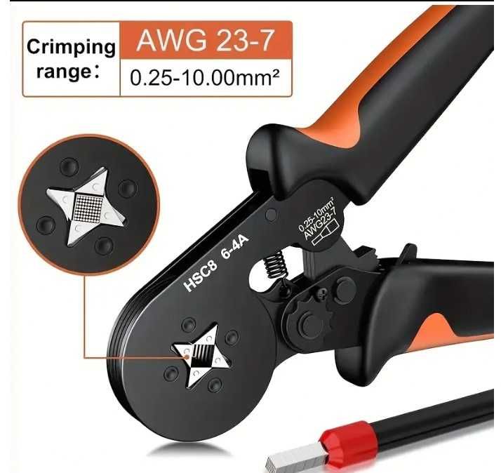 Клещи за кримпване / кримпиранеа кабели HSC8  0.25 - 10mm